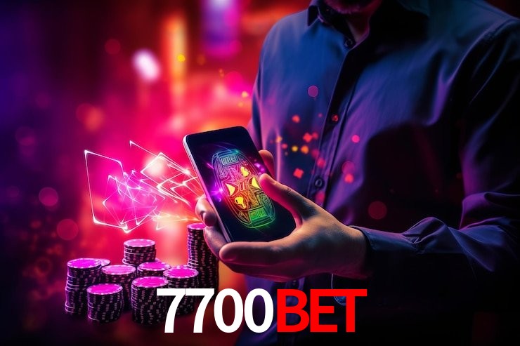 Interface do App 7700Bet